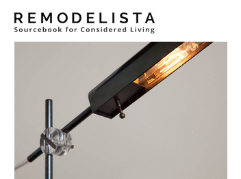 The George Swing Arm Lamp featured on Remodelista's blog.